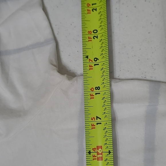 Soma White & Blue Striped Peruvian Pima Cotton Blouse size Medium - Picture 4 of 6